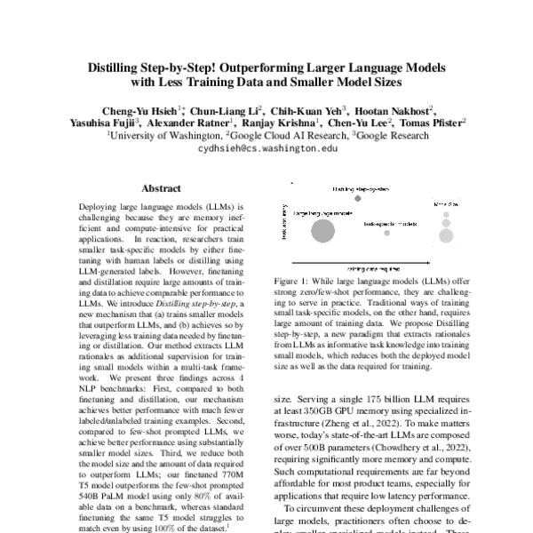 Distilling Step By Step Outperforming Larger Language Models With Less