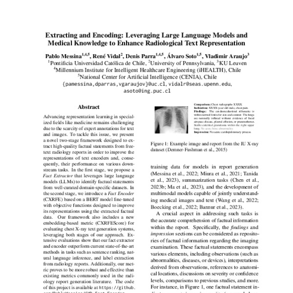 Extracting And Encoding Leveraging Large Language Models And Medical