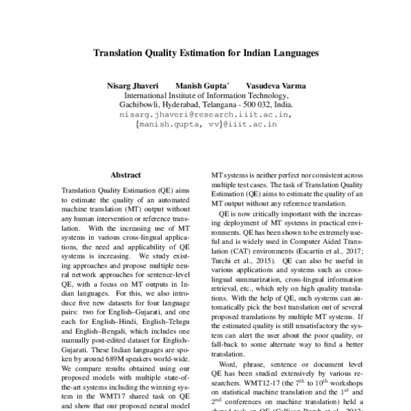 translation-quality-estimation-for-indian-languages-acl-anthology