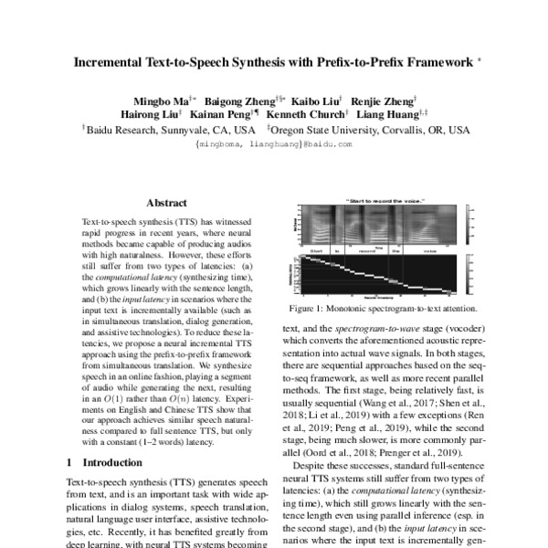 incremental-text-to-speech-synthesis-with-prefix-to-prefix-framework