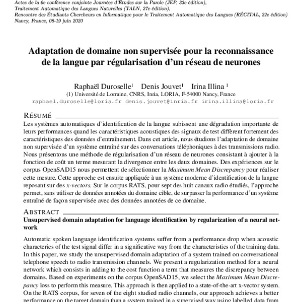 rencontre supervisée