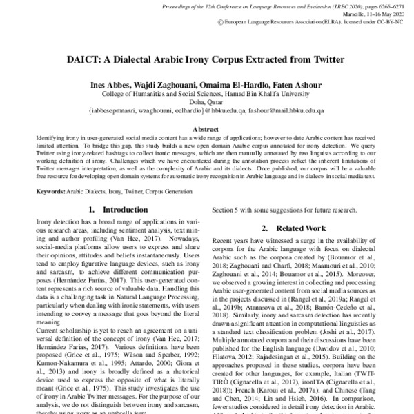 Dialects Identification of Armenian Language - ACL Anthology