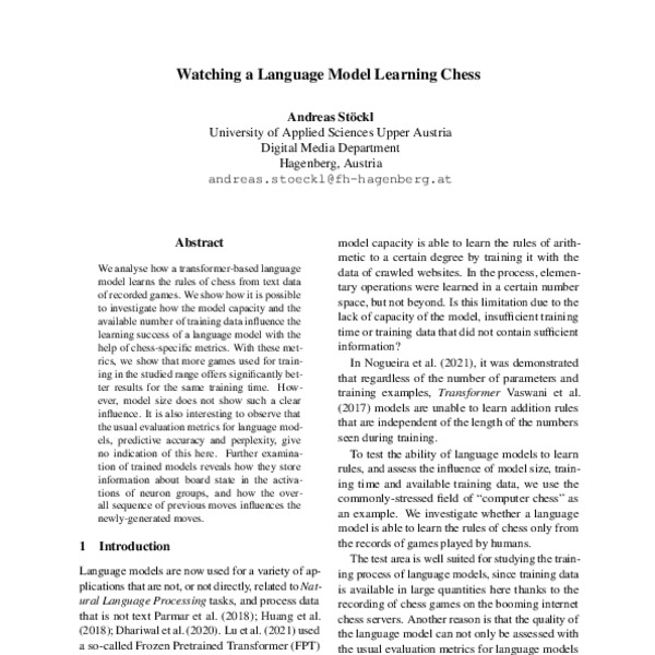 Natural Language Chess Analysis - Welcome to DecodeChess