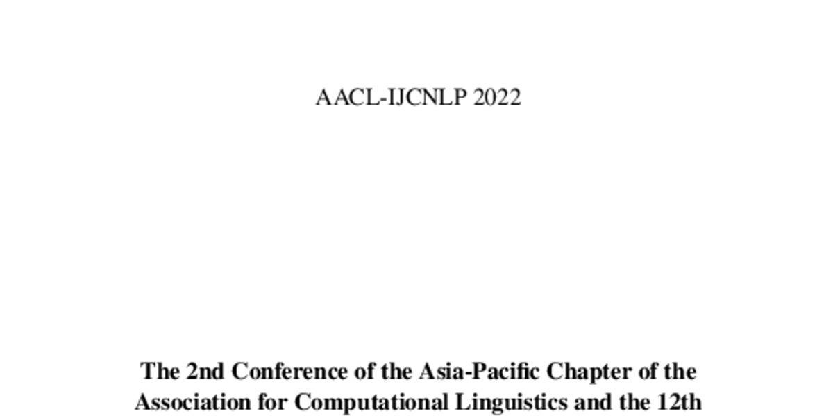 Proceedings of the 2nd Conference of the AsiaPacific Chapter of the