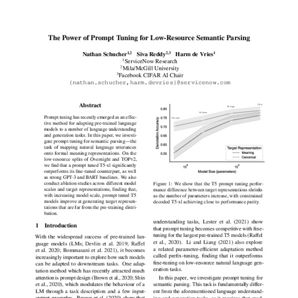 The Power of Prompt Tuning for Low-Resource Semantic Parsing - ACL ...