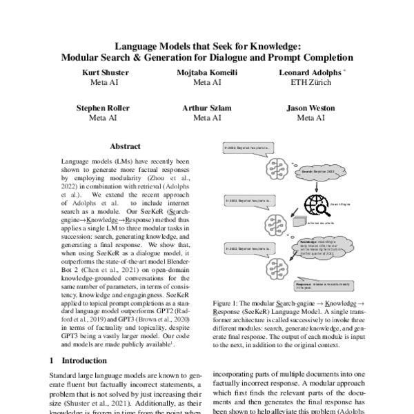 Language Models That Seek For Knowledge: Modular Search & Generation ...