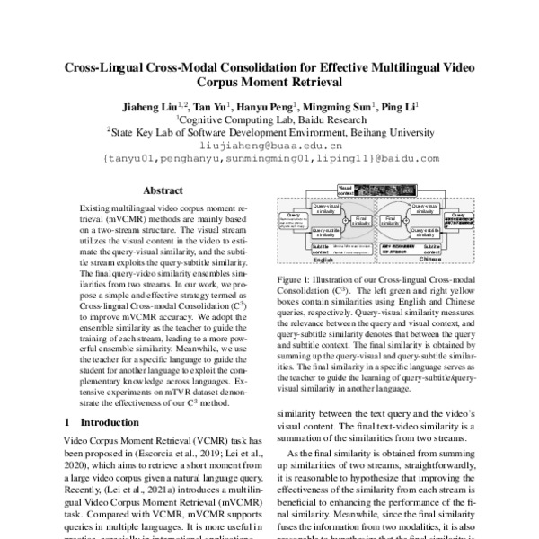 Cross Lingual Cross Modal Consolidation For Effective Multilingual Video Corpus Moment Retrieval