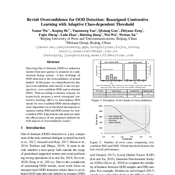 Revisit Overconfidence for OOD Detection Reassigned Contrastive