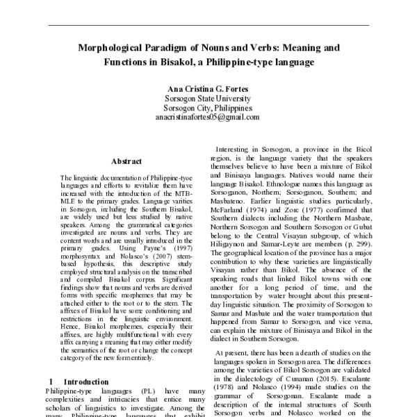 morphological-paradigm-of-nouns-and-verbs-meaning-and-functions-in