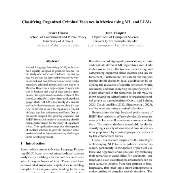 classifying-organized-criminal-violence-in-mexico-using-ml-and-llms