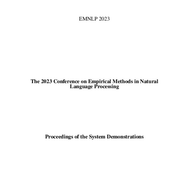 Proceedings of the 2025 Conference on Empirical Methods in Natural