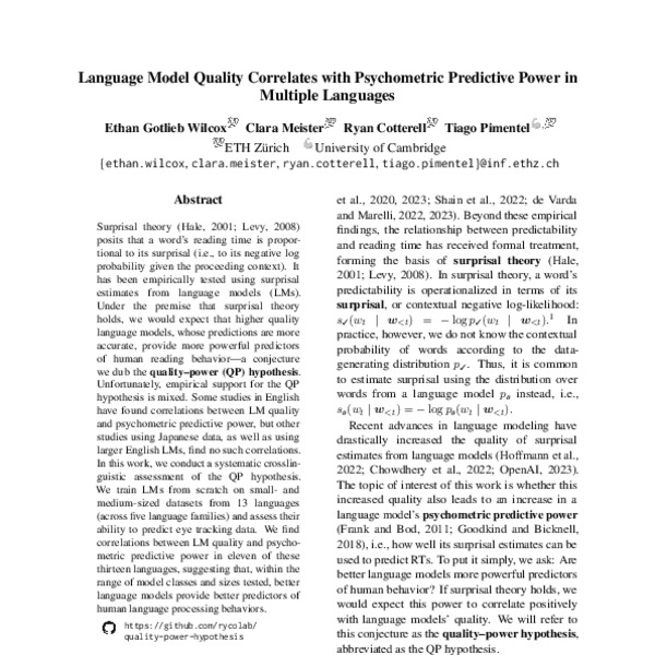 language-model-quality-correlates-with-psychometric-predictive-power-in