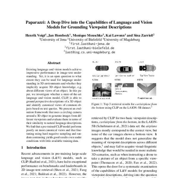 Paparazzi A Deep Dive Into The Capabilities Of Language And Vision 