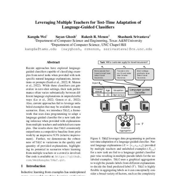 Leveraging Multiple Teachers for TestTime Adaptation of Language