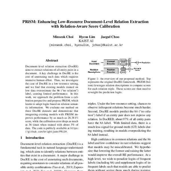 PRiSM: Enhancing Low-Resource Document-Level Relation Extraction with ...
