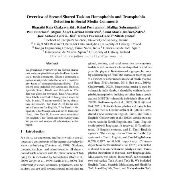 overview-of-second-shared-task-on-homophobia-and-transphobia-detection