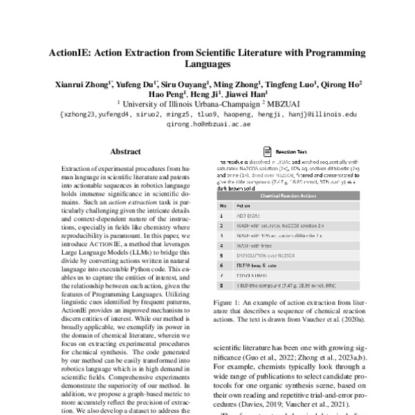 ActionIE: Action Extraction from Scientific Literature with Programming ...