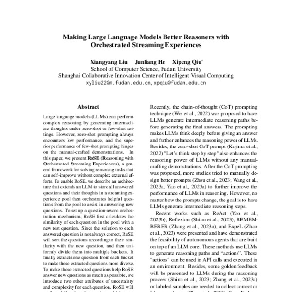 Making Large Language Models Better Reasoners with Orchestrated ...