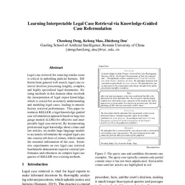 Learning Interpretable Legal Case Retrieval via Knowledge-Guided Case ...