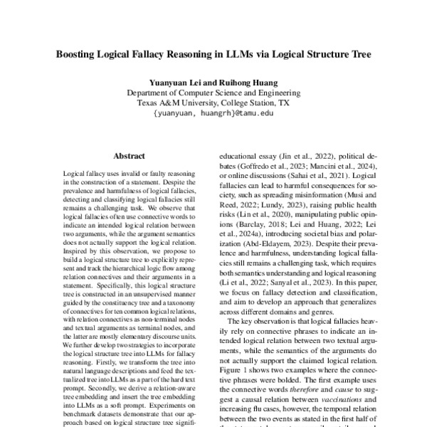 Boosting Logical Fallacy Reasoning in LLMs via Logical Structure Tree ...