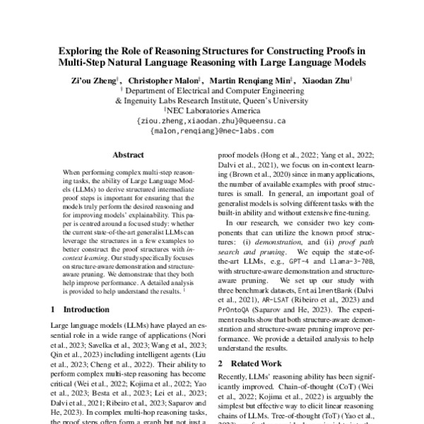 Exploring the Role of Reasoning Structures for Constructing Proofs in ...