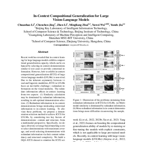 In-Context Compositional Generalization for Large Vision-Language ...