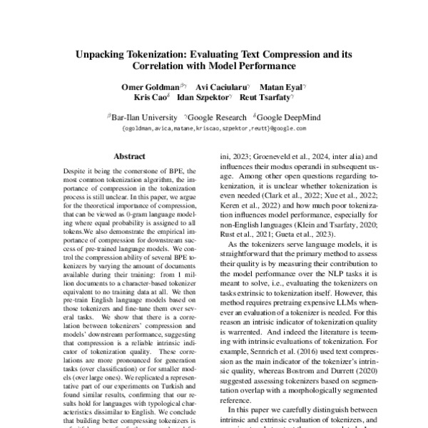 Unpacking Tokenization: Evaluating Text Compression and its