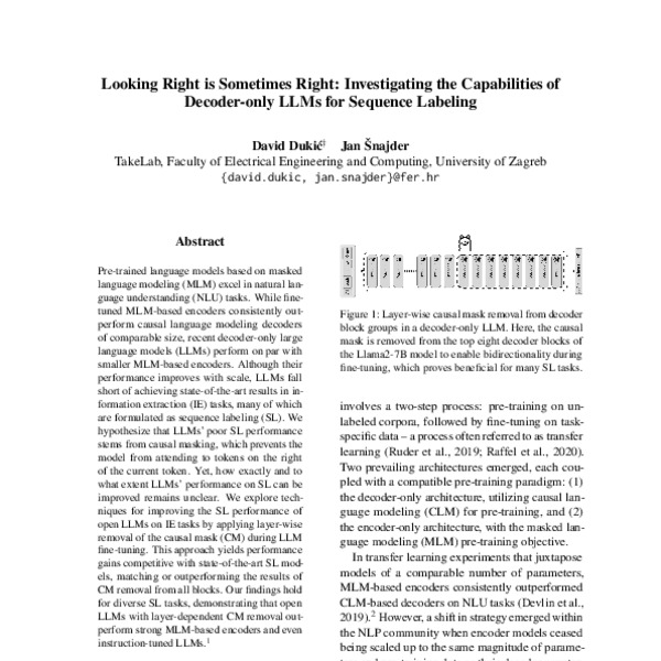 Looking Right is Sometimes Right: Investigating the Capabilities of ...