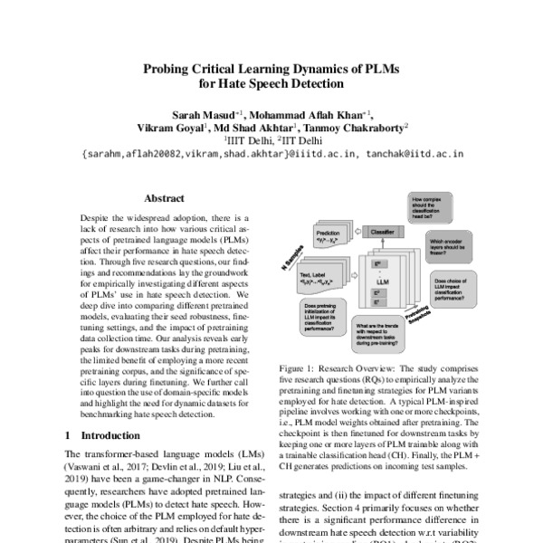 Probing Critical Learning Dynamics of PLMs for Hate Speech Detection