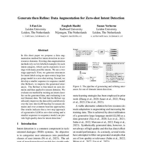 Generate then Refine: Data Augmentation for Zero-shot Intent Detection ...