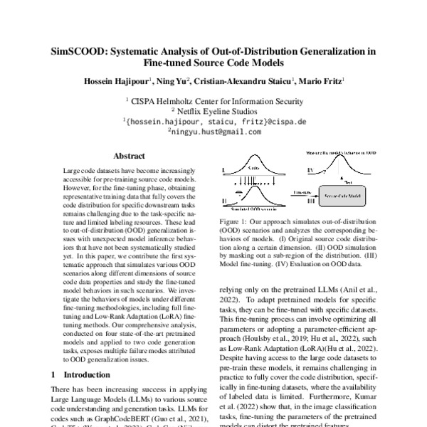 SimSCOOD Systematic Analysis of OutofDistribution Generalization in