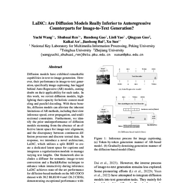 LaDiC: Are Diffusion Models Really Inferior to Autoregressive ...