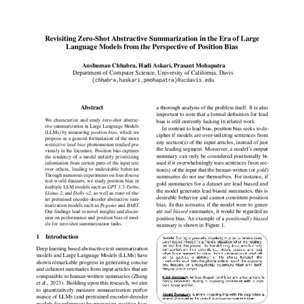 Revisiting ZeroShot Abstractive Summarization in the Era of Large