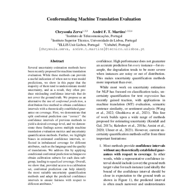 Conformalizing Machine Translation Evaluation - ACL Anthology