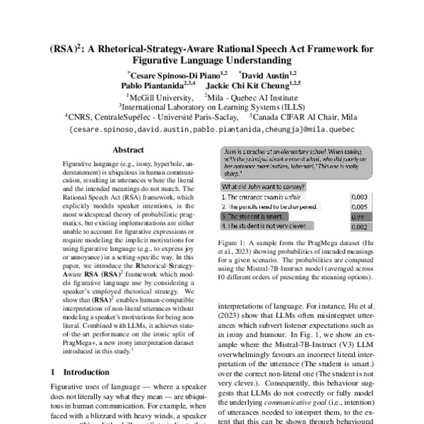 (RSA)²: A Rhetorical-Strategy-Aware Rational Speech Act Framework for ...