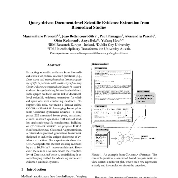 Query-driven Document-level Scientific Evidence Extraction from ...