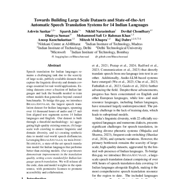 Towards Building Large Scale Datasets and State-of-the-Art Automatic ...