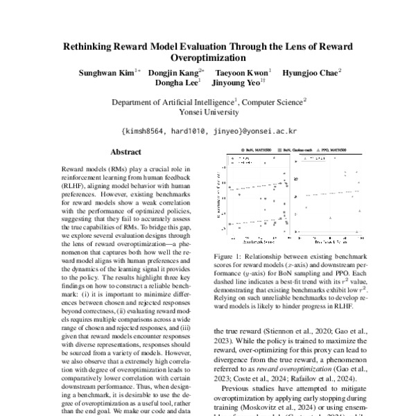 Rethinking Reward Model Evaluation Through the Lens of Reward ...