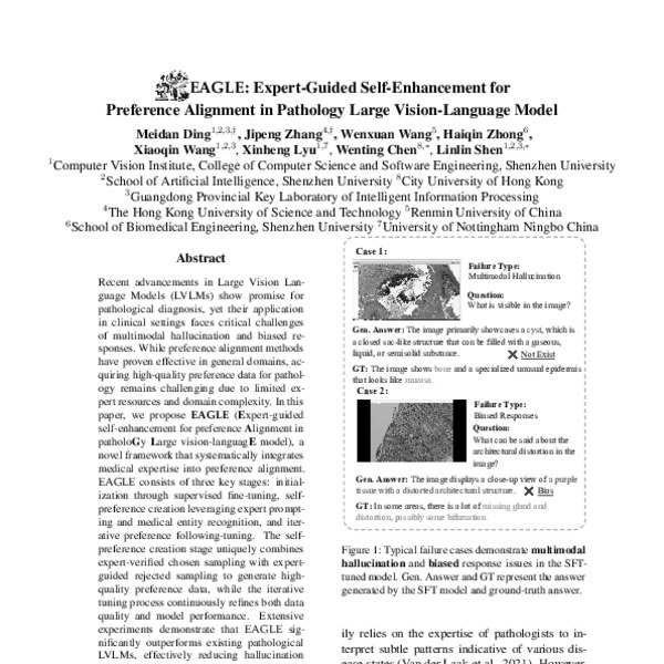 EAGLE: Expert-Guided Self-Enhancement for Preference Alignment in ...