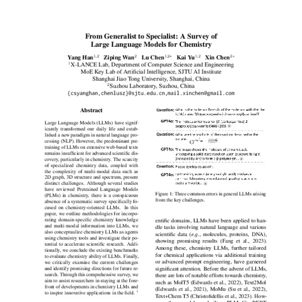 From Generalist to Specialist: A Survey of Large Language Models for ...
