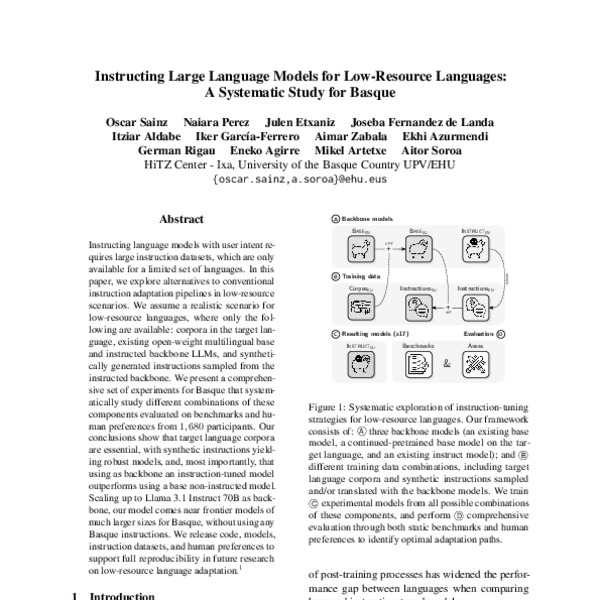 Instructing Large Language Models for Low-Resource Languages: A ...