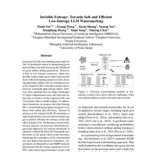 Invisible Entropy: Towards Safe and Efficient Low-Entropy LLM ...