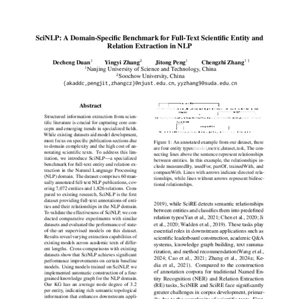 SciNLP: A Domain-Specific Benchmark for Full-Text Scientific Entity and ...