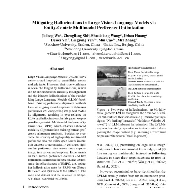 Mitigating Hallucinations in Large Vision-Language Models via Entity ...
