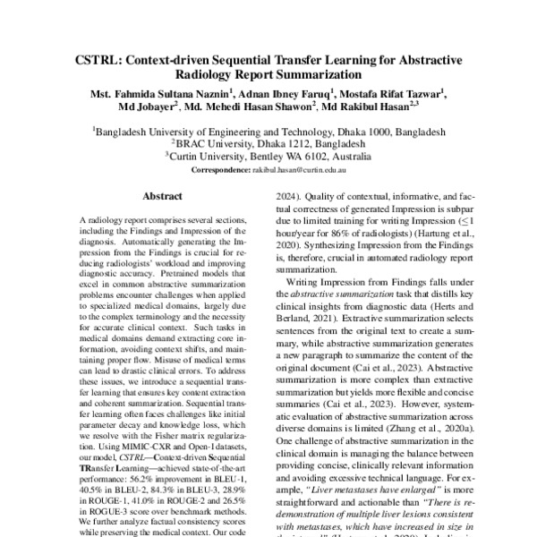CSTRL: Context-Driven Sequential Transfer Learning for Abstractive ...