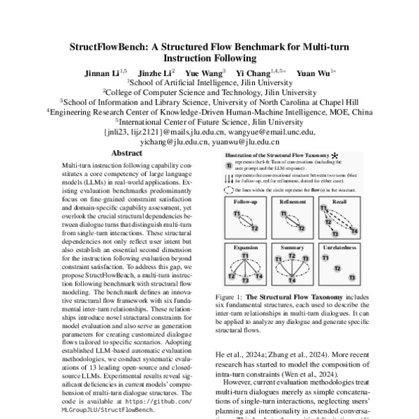 StructFlowBench: A Structured Flow Benchmark for Multi-turn Instruction ...
