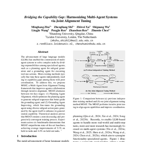 Bridging the Capability Gap: Joint Alignment Tuning for Harmonizing LLM ...