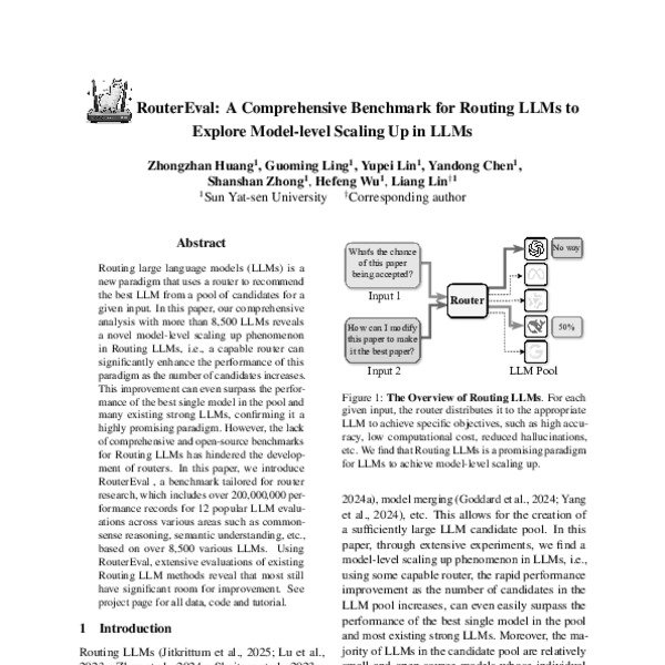 RouterEval: A Comprehensive Benchmark for Routing LLMs to Explore Model ...