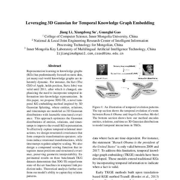 Leveraging 3D Gaussian for Temporal Knowledge Graph Embedding - ACL ...