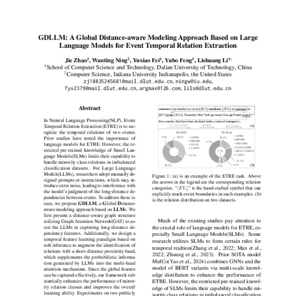 GDLLM: A Global Distance-aware Modeling Approach Based on Large ...